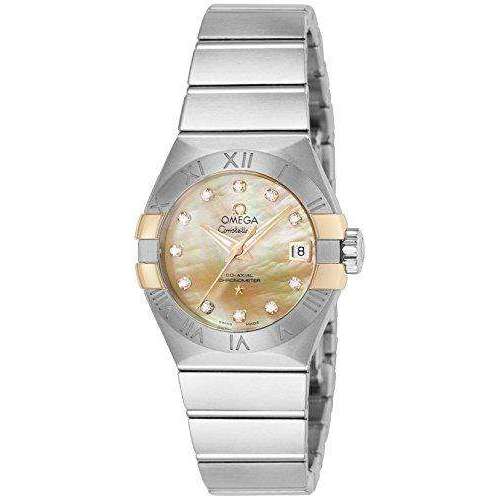 ROOK JAPAN:OMEGA CONSTELLATION CO‑AXIAL CHRONOMETER 27 MM WOMEN WATCH 123.20.27.20.57.003,Luxury Watch,Omega