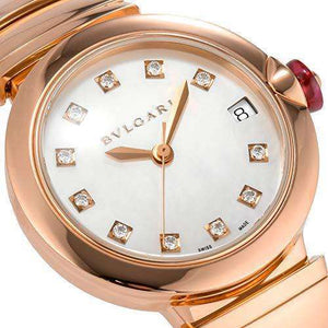 ROOK JAPAN:BVLGARI LUCEA AUTOMATIC 33 MM WOMEN WATCH LUP33WGGD/11,Luxury Watch,Bvlgari
