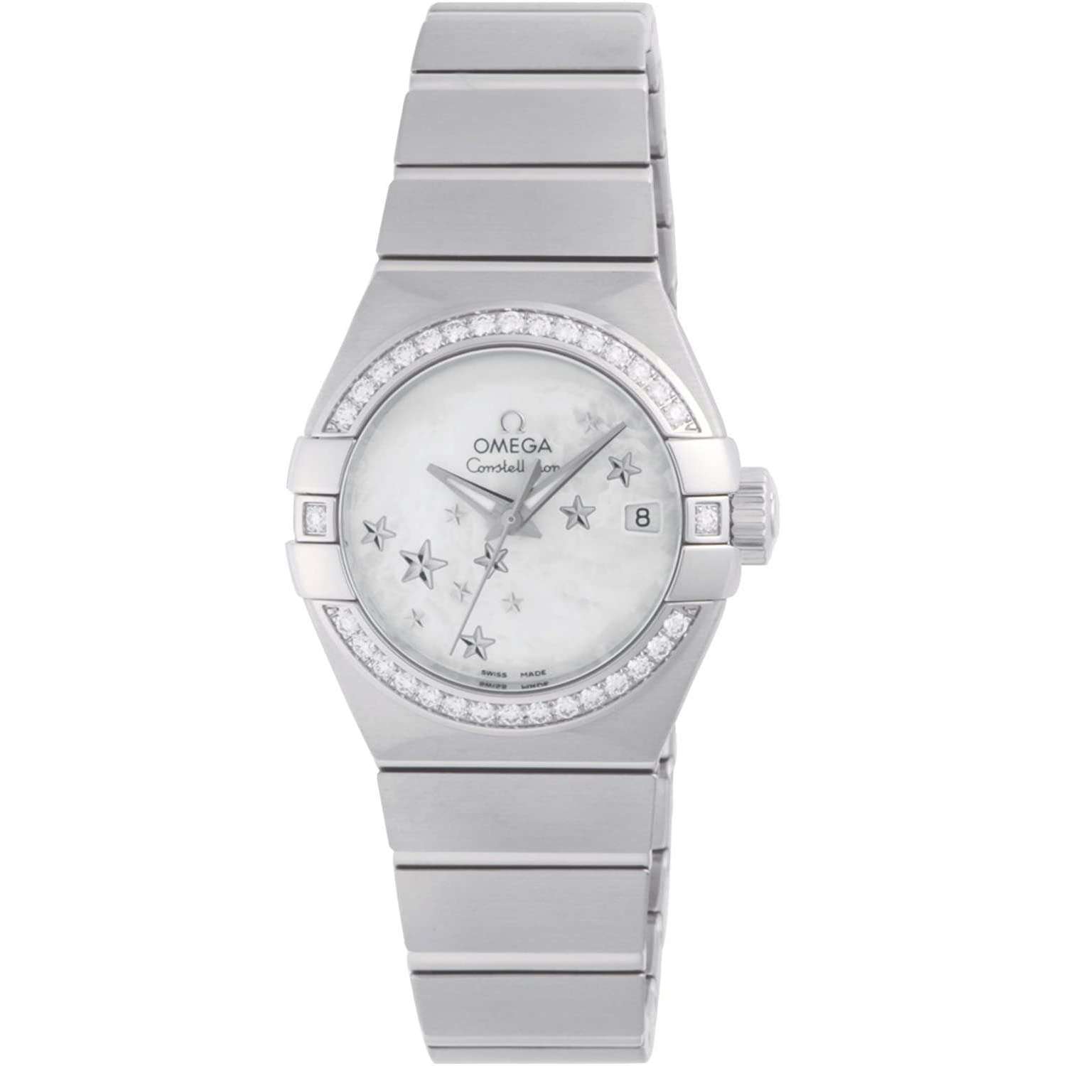 ROOK JAPAN:OMEGA CONSTELLATION CO‑AXIAL CHRONOMETER 27 MM WOMEN WATCH 123.15.27.20.05.001,Luxury Watch,Omega