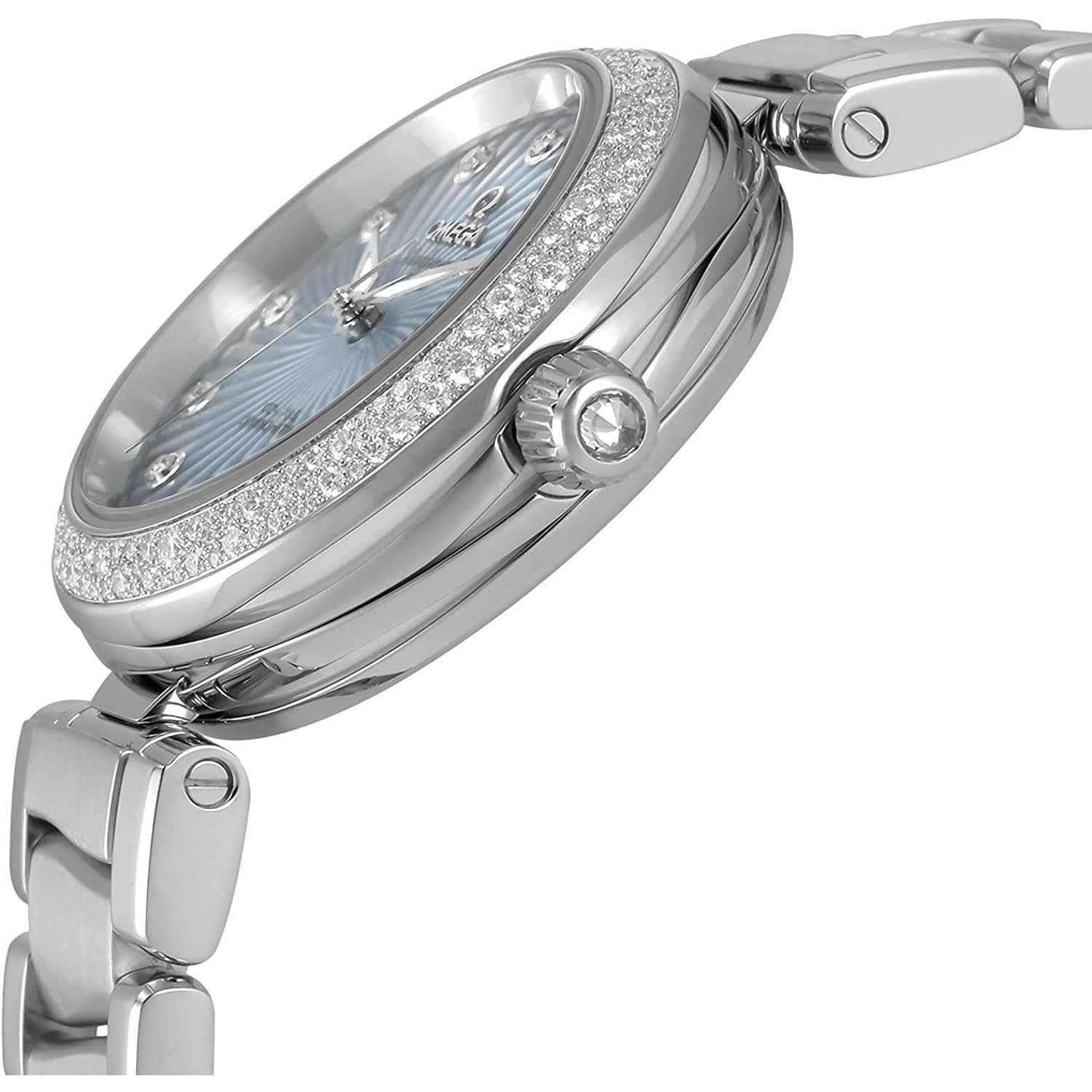 ROOK JAPAN:OMEGA DE VILLE LADYMATIC CO-AXIAL CHRONOMETER 34 MM WOMEN WATCH 425.35.34.20.57.002,Luxury Watch,Omega