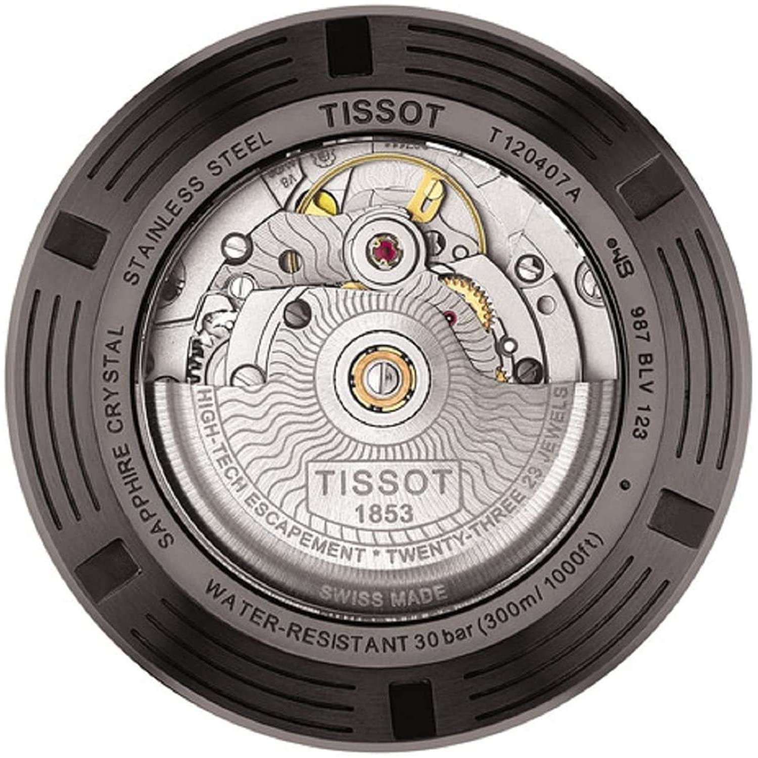 ROOK JAPAN:TISSOT SEASTAR POWERMATIC 80 AUTOMATIC 43 MM MEN WATCH T1204073705100,Luxury Watch,Tissot Seastar