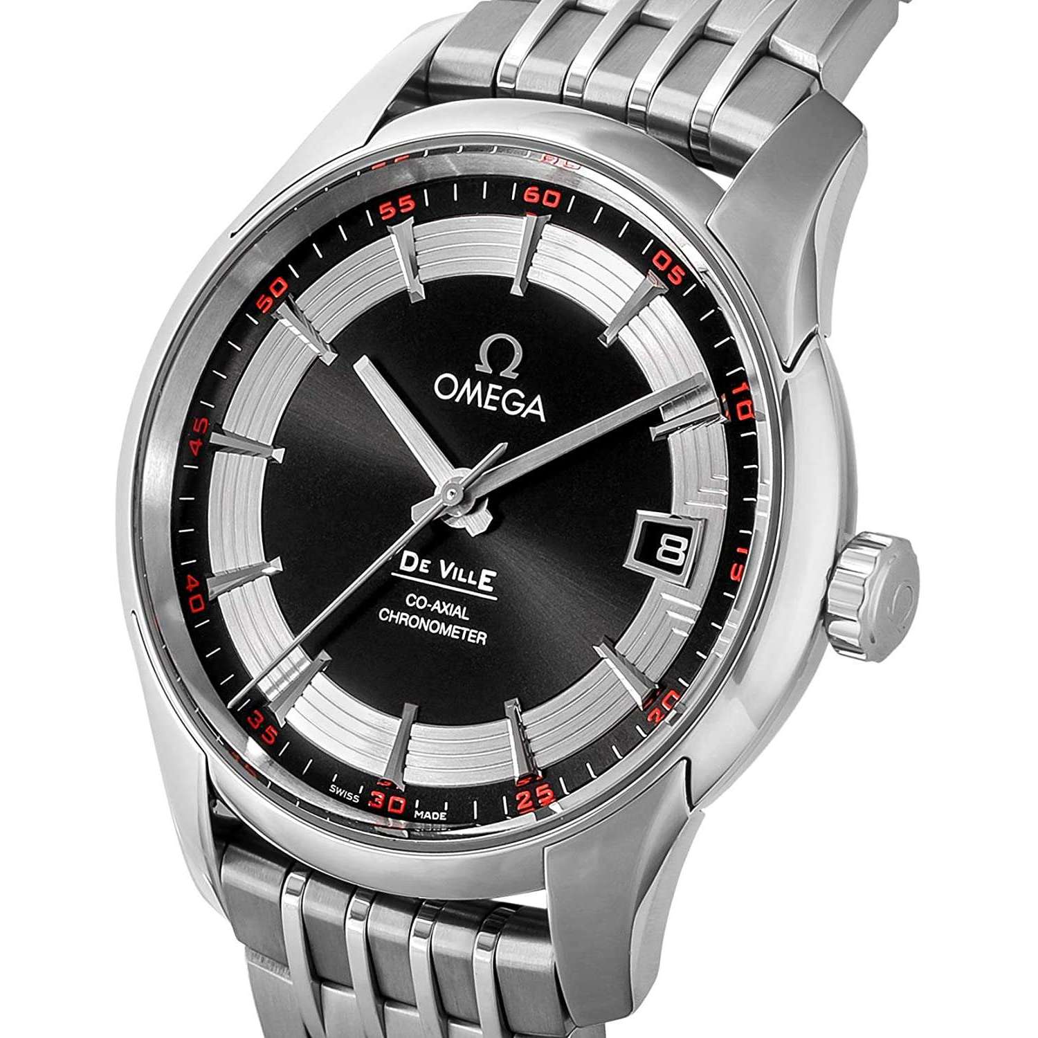 ROOK JAPAN:OMEGA DE VILLE CO‑AXIAL CHRONOMETER 41 MM MEN WATCH 431.30.41.21.01.001,Luxury Watch,Omega