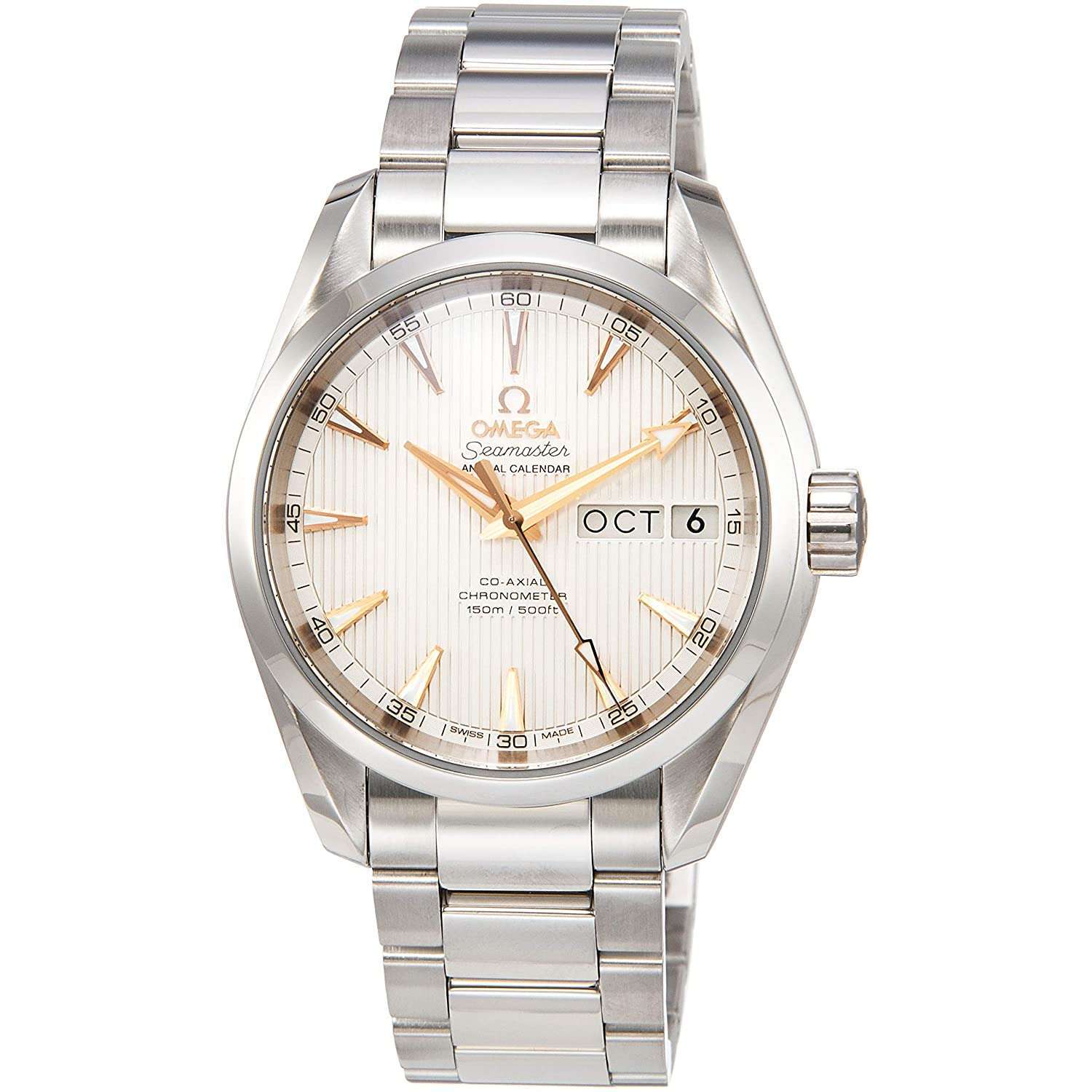 ROOK JAPAN:OMEGA SEAMASTER ANNUAL CALENDAR CO-AXIAL CHRONOMETER 37 MM MEN WATCH 231.10.39.22.02.001,Luxury Watch,Omega