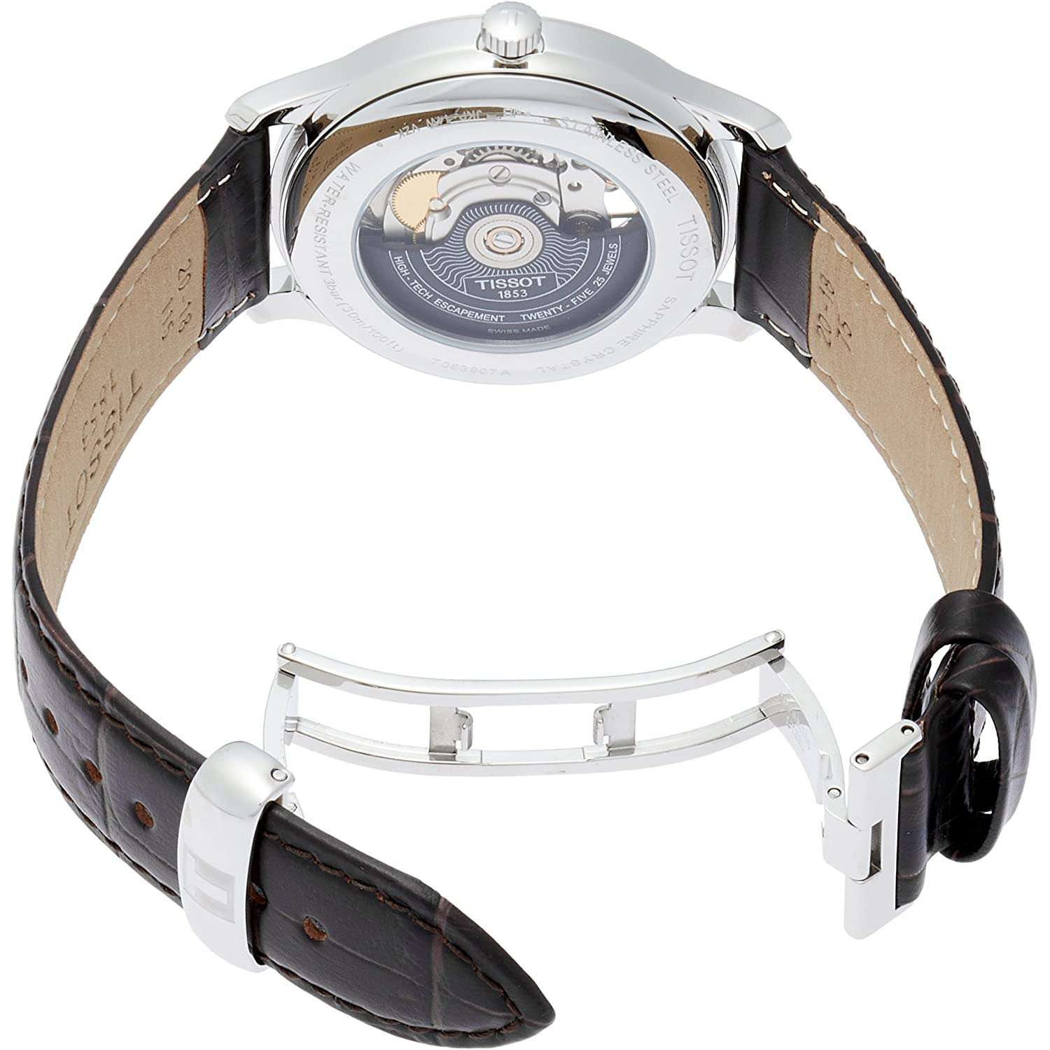 ROOK JAPAN:TISSOT TRADITION POWERMATIC 80 AUTOMATIC 40 MM MEN WATCH T0639071603800,Luxury Watch,Tissot Tradition