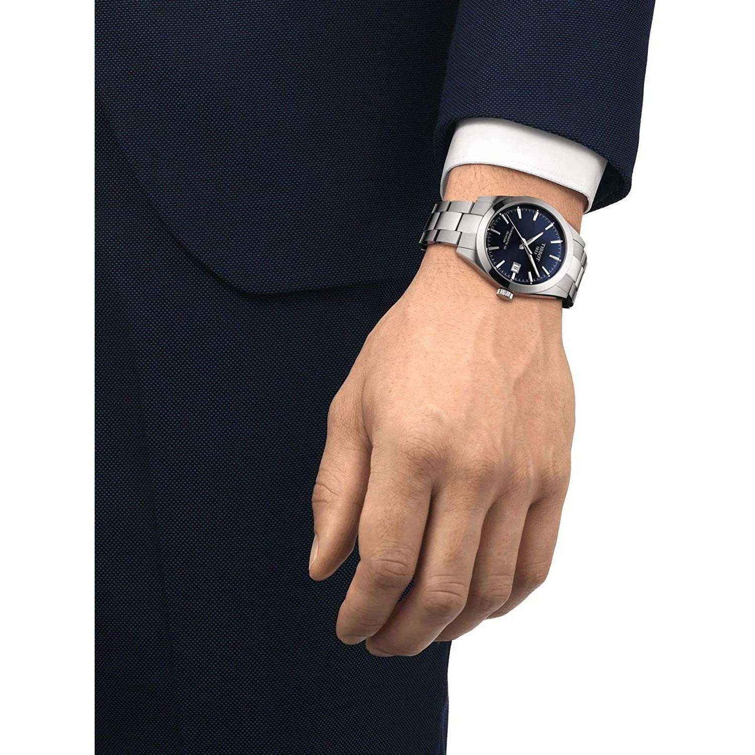 ROOK JAPAN:TISSOT GENTLEMAN POWERMATIC 80 SILICIUM 40 MM MEN WATCH T1274071104100,Luxury Watch,Tissot Gentleman