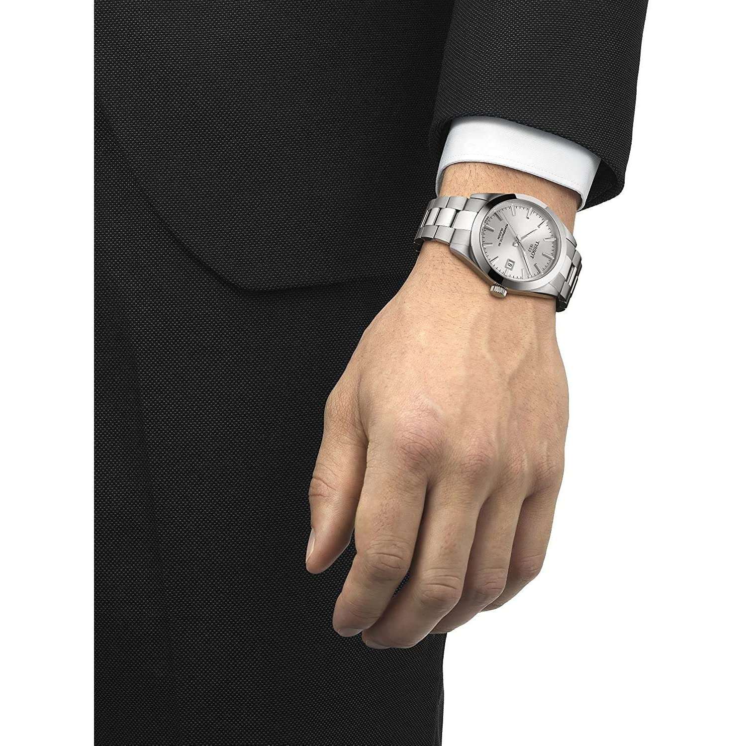 ROOK JAPAN:TISSOT GENTLEMAN POWERMATIC 80 SILICIUM 40 MM MEN WATCH T1274071103100,Luxury Watch,Tissot Gentleman
