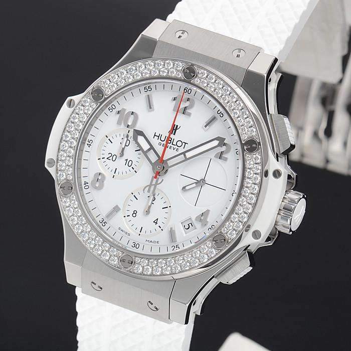 ROOK JAPAN:HUBLOT BIG BANG STEEL WHITE DIAMONDS 41 MM WOMEN WATCH 342.SE.230.RW.114,Luxury Watch,Hublot