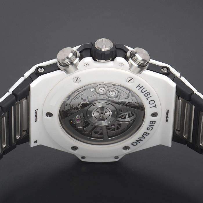 ROOK JAPAN:HUBLOT BIG BANG UNICO WHITE CERAMIC 45 MM MEN WATCH 411.HX.1170.HX,Luxury Watch,Hublot