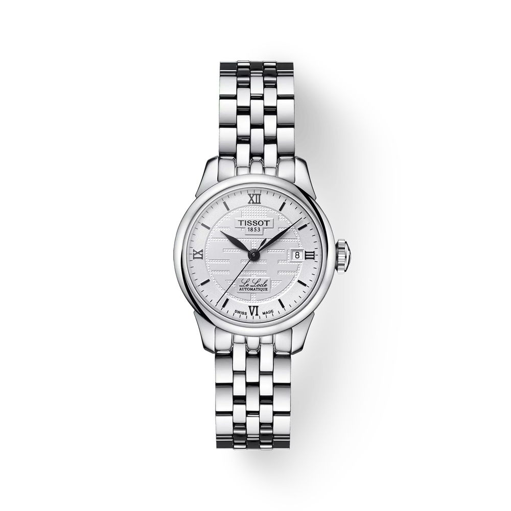 TISSOT LE LOCLE DOUBLE HAPPINESS AUTOMATIC 25 MM WOMEN WATCH T41.1.183.35