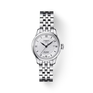TISSOT LE LOCLE DOUBLE HAPPINESS AUTOMATIC 25 MM WOMEN WATCH T41.1.183.35