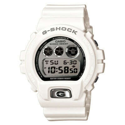 ROOK JAPAN:CASIO G-SHOCK DAY-DATE WHITE DIGITAL MEN WATCH DW-6900MR-7JF,JDM Watch,Casio G-Shock