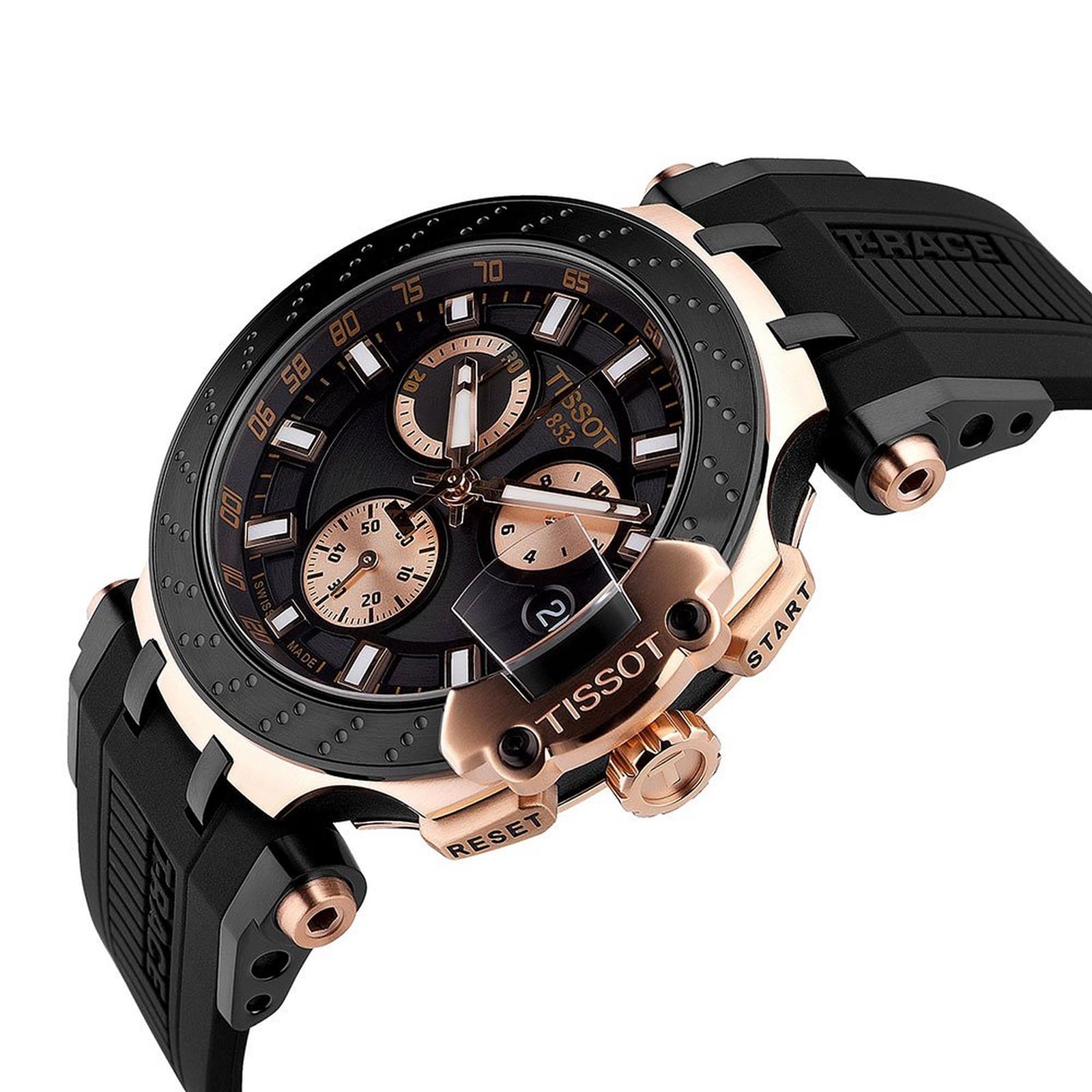 TISSOT T-RACE QUARTZ CHRONOGRAPH 43 MM MEN WATCH T115.417.37.051.00