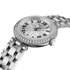 TISSOT T-LADY BELLISSIMA 26MM MOTHER-OF-PEARL DIAL IMPORT WOMEN WATCH T126.010.61.113.00