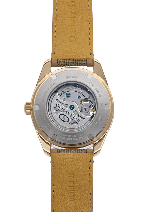 ORIENT STAR M34 F8 SKELETON AVANT-GARDE GOLD MEN WATCH (LIMITED 200) RK-BZ0005G