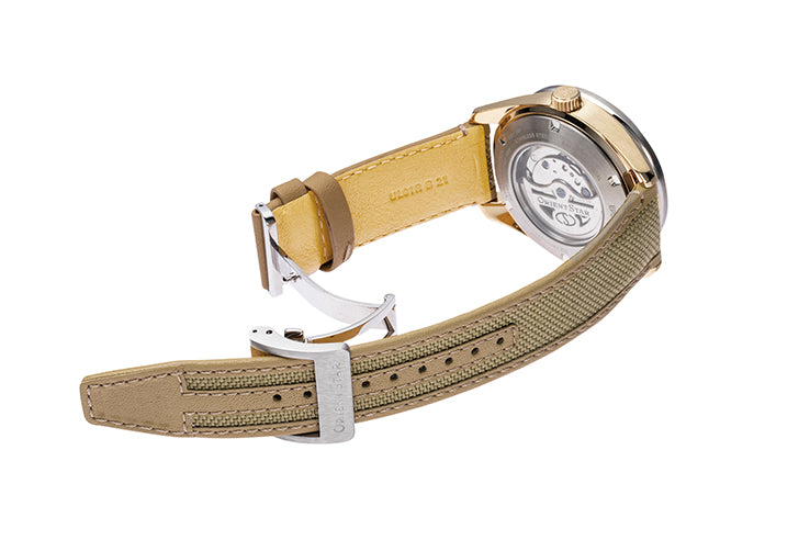 ORIENT STAR M34 F8 SKELETON AVANT-GARDE GOLD MEN WATCH (LIMITED 200) RK-BZ0005G