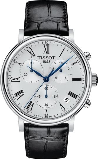 TISSOT T-CLASSIC CARSON PREMIUM 41 MM IMPORT MEN WATCH T122.417.16.033.00