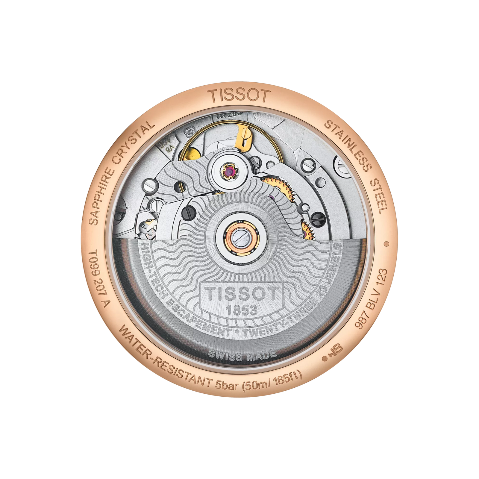 TISSOT CHEMIN DES TOURELLES POWERMATIC 80 32 MM WOMEN WATCH T099.207.36.118.00