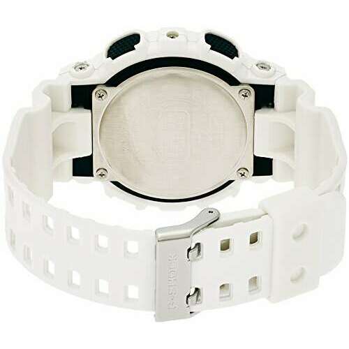 ROOK JAPAN:CASIO G-SHOCK WHITE RUBBER STRAP ANALOG DIGITAL BLACK DIAL MEN WATCH GA110GW7AJF,JDM Watch,Casio G-Shock