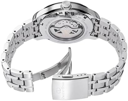 ORIENT STAR LAYERED SKELETON OPEN HEART SILVER & MINT GREEN MEN WATCH (LIMITED 400) RK-AV0B12E