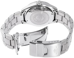 ORIENT MAKO 40 AUTOMATIC DIVER SILVER & RED MEN WATCH RN-AC0Q09R