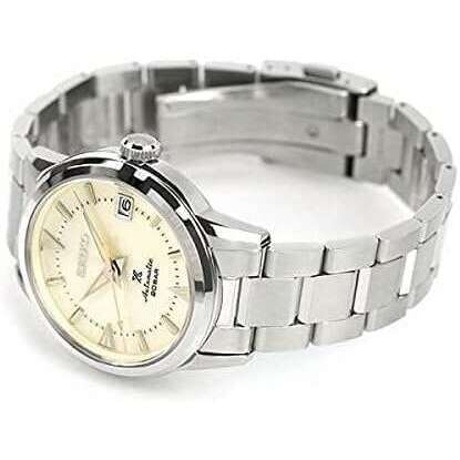 ROOK JAPAN:SEIKO PROSPEX AUTOMATIC YELLOW DIAL SILVER MEN WATCH SBDC145,JDM Watch,Seiko Prospex