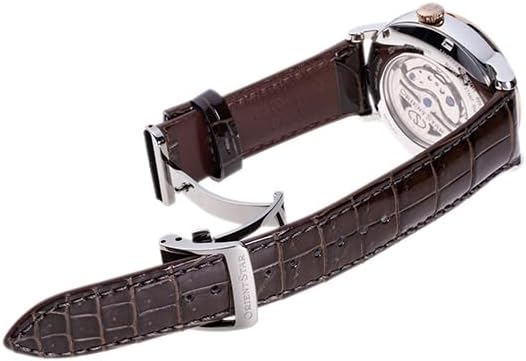 ORIENT STAR MOON PHASE M45 F7 AUTOMATIC MECHANICAL BROWN MEN WATCH (LIMITED 350) RK-AY0120A