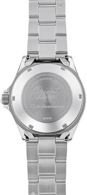 ORIENT MAKO AUTOMATIC DIVERS 75TH ANNIVERSARY SKY BLUE MEN WATCH (LIMITED 1000) RN-AA0823L