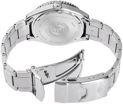 ORIENT MAKO SOLAR POWERED SILVER & GREEN MEN WATCH RN-WJ0001E