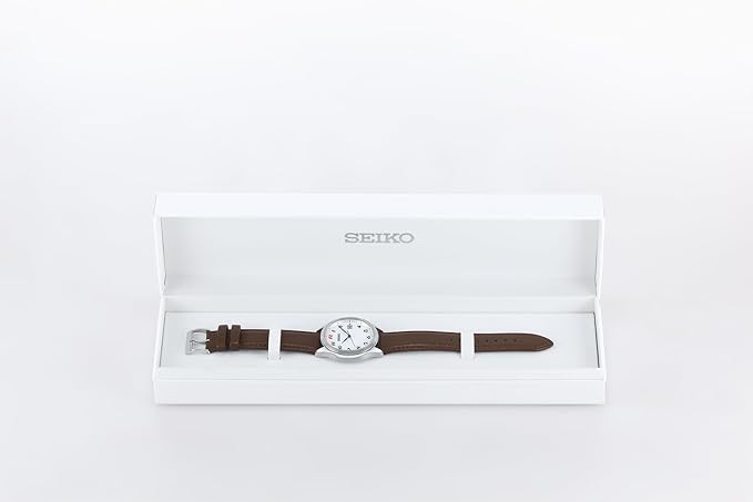 SEIKO SELECTION 110TH ANNIVERSARY BROWN LEATHER STRAP MEN WATCH (500 LIMITED) SBPX149