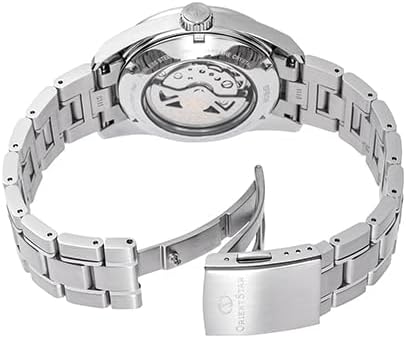 ORIENT STAR MECHANICAL AUTOMATIC SILVER & GREY MEN WATCH RK-AU0110N