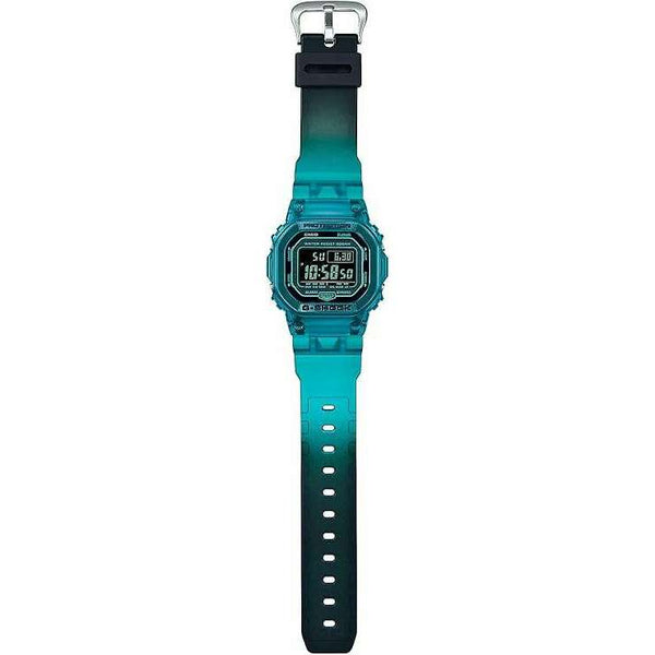 CASIO G-SHOCK BLUETOOTH TURQUOISE BLUE SKELETON DIGITAL MEN WATCH