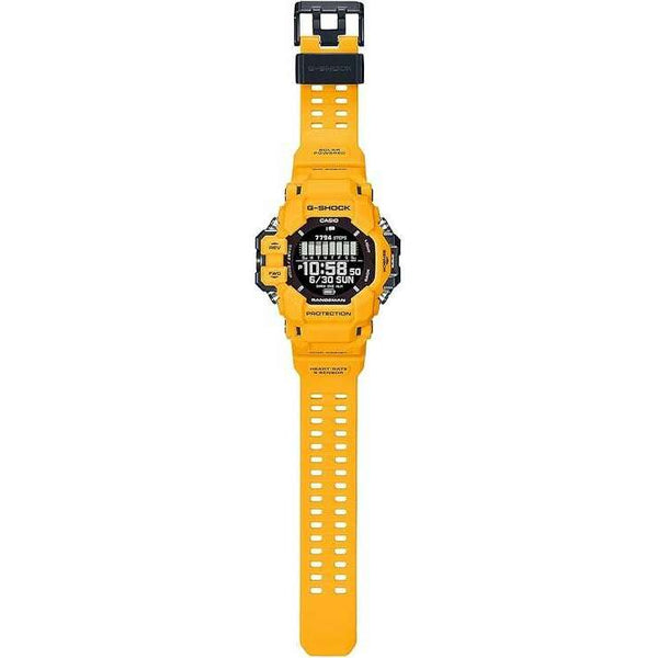 Cardiometer CASIO G-SHOCK RANGEMAN GPS CARDIOMETER BLUETOOTH YELLOW MEN WATCH GPR ...