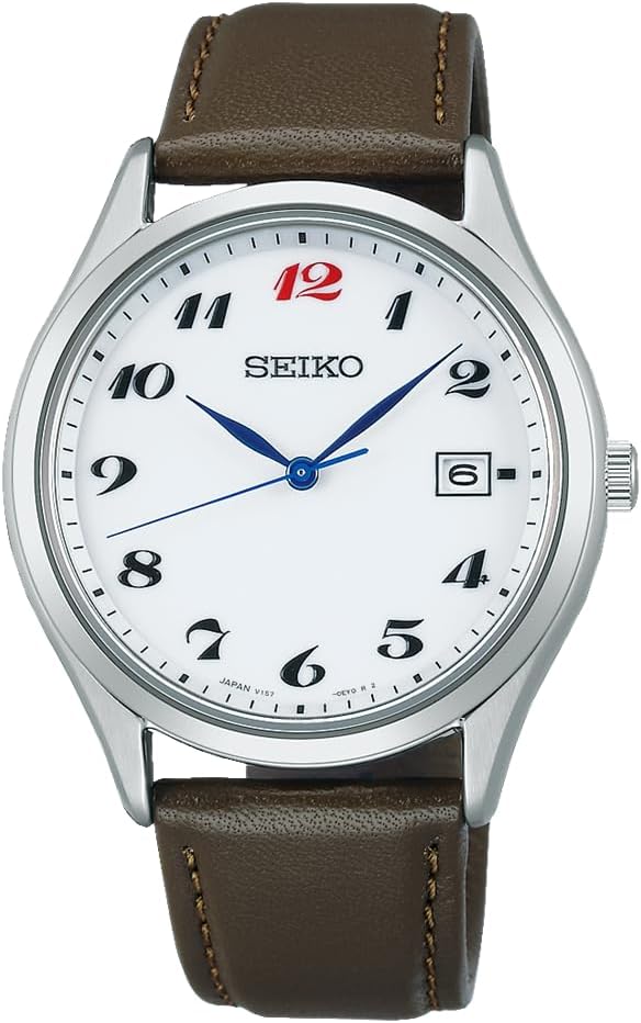 SEIKO SELECTION 110TH ANNIVERSARY BROWN LEATHER STRAP MEN WATCH (500 LIMITED) SBPX149