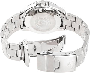 ORIENT MAKO AUTOMATIC DIVERS SILVER & GREY MEN WATCH RN-AA0810N