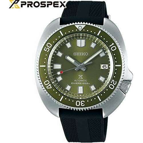 ROOK JAPAN:SEIKO PROSPEX 1970 MECHANICAL AUTOMATIC DIVER'S UEMURA DESIGN GREEN MEN WATCH SBDC111,JDM Watch,Seiko Prospex
