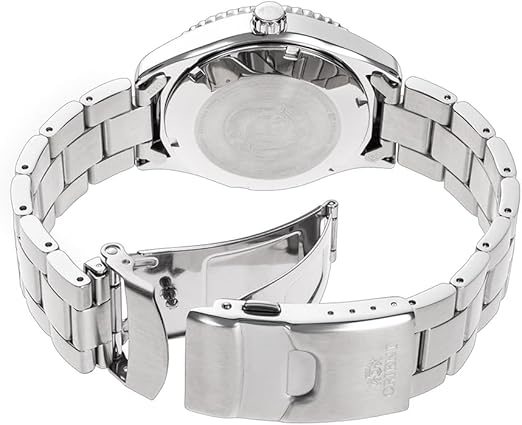 ORIENT MAKO 40 AUTOMATIC DIVERS SILVER & WHITE MEN WATCH RN-AC0Q03S