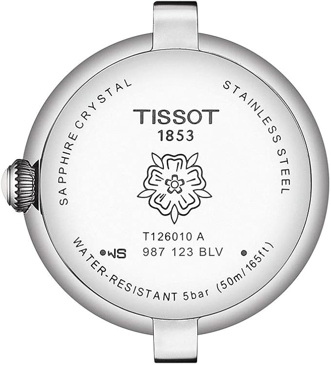 TISSOT T-LADY BELLISSIMA QUARTZ 26 MM IMPORT WOMEN WATCH T126.010.11.013.00