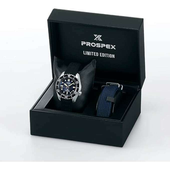 ROOK JAPAN:SEIKO PROSPEX 1968 DIVER'S MECHANICAL AUTOMATIC FABRIC BLACK STRAP MEN WATCH SBDX049,JDM Watch,Seiko Prospex