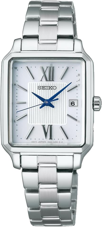 SEIKO SELECTION S SERIES SOLAR RADIO WAVE SILVER WOMEN WATCH SWFH137