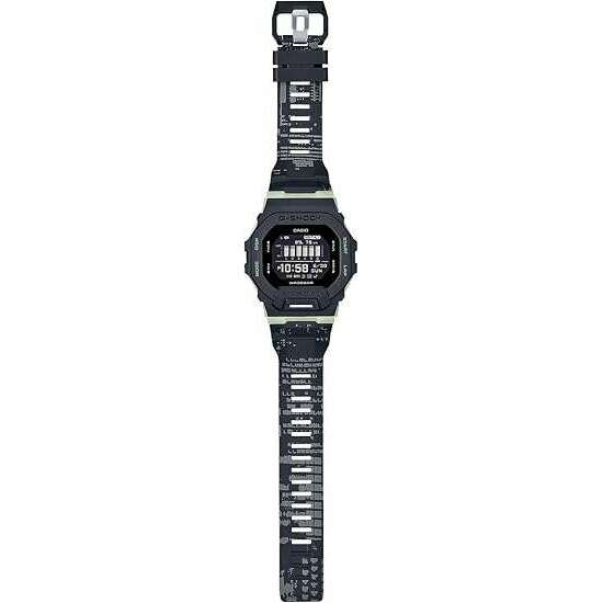 CASIO G-SHOCK G-SQUAD BLUETOOTH DAY-DATE BLACK CAMOUFLAGE MEN