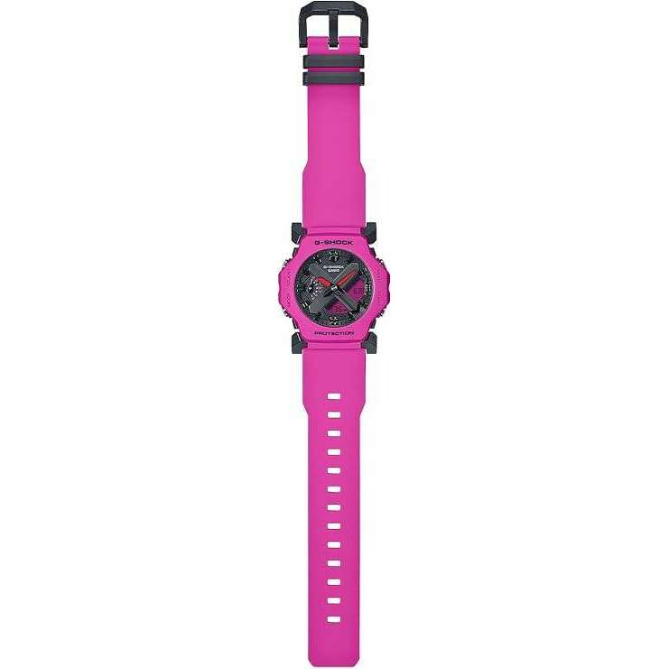 ROOK JAPAN:CASIO G-SHOCK DAY-DATE ANALOG DIGITAL DIAL RUBBER STRAP PINK MEN WATCH GA-2300-4AJF,JDM Watch,Casio G-Shock