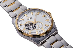 ORIENT CONTEMPORARY SEMI SKELETON AUTOMATIC OPEN HEART MEN WATCH RN-AR0006S