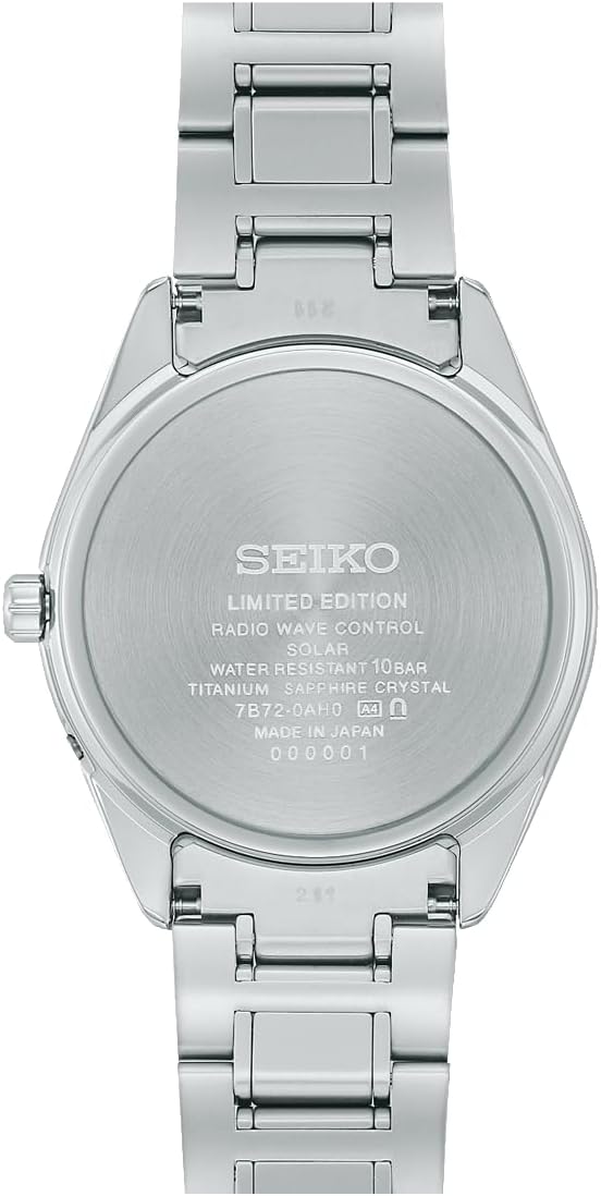 SEIKO SELECTION 2024 ETERNAL BLUE LIMITED EDITION SILVER MEN WATCH SBTM355