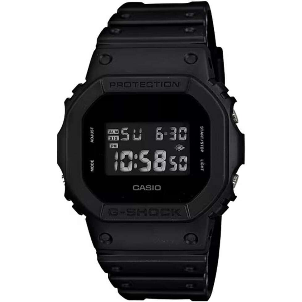 ROOK JAPAN:CASIO G-SHOCK DAY-DATE SOLID COLORS BLACK DIGITAL MEN WATCH DW-5600BB-1JF,JDM Watch,Casio G-Shock