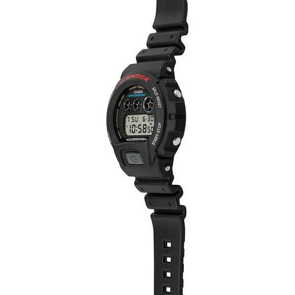 CASIO G-SHOCK DAY-DATE DIGITAL DIAL BLACK RESIN STRAP MEN WATCH DW