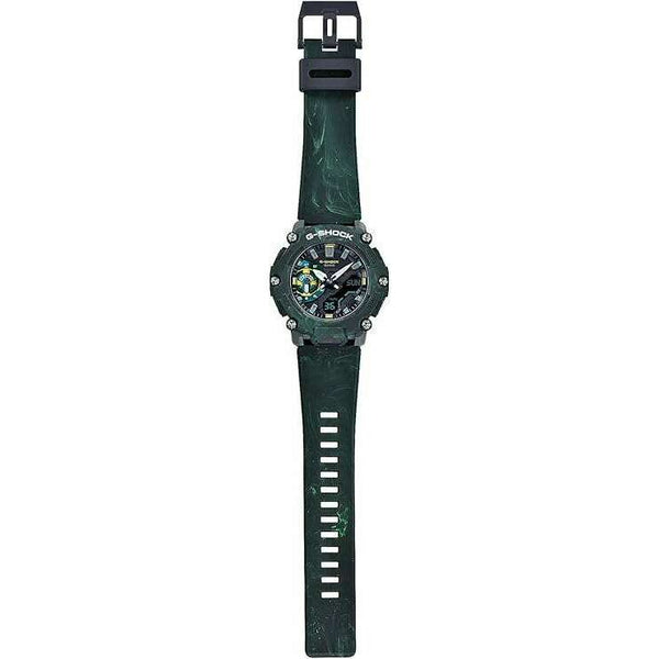 CASIO G-SHOCK MYSTIC FOREST SERIES ANALOG DIGITAL GREEN MEN WATCH