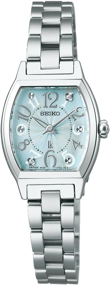 SEIKO LUKIA HAPPY COLLECTION 2025 SS MAIN SERIES SILVER & BLUE WOMEN WATCH SSWA011