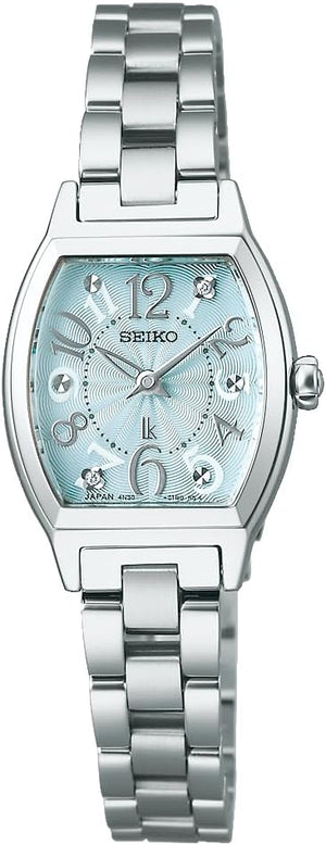 SEIKO LUKIA HAPPY COLLECTION 2025 SS MAIN SERIES SILVER & BLUE WOMEN WATCH SSWA011