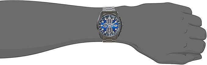 ORIENT NEO70'S CHRONOGRAPH BLACK & BLUE MEN WATCH WV0081TY