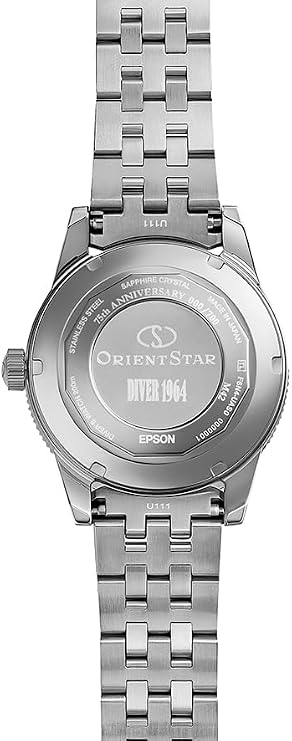 ORIENT STAR M42 DIVER 1964 1ST EDITION F6 75TH ANNIVERSARY MEN WATCH (400 LIMITED) RK-AU0503N